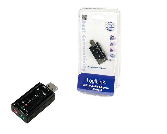 LogiLink Geluidskaart Virtueel 7.1 USB