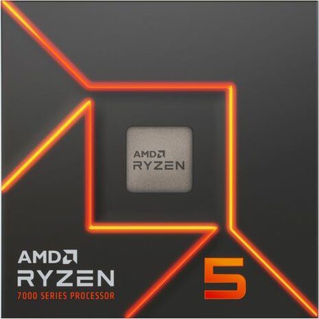 AM5 AMD Ryzen 5 7600 65W 5.2GHz 38MB BOX incl. Cooler