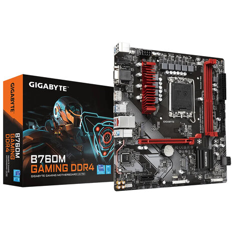 Gigabyte 1700 B760M GAMING DDR4 - DDR4/2xM.2/DP/HDMI/VGA