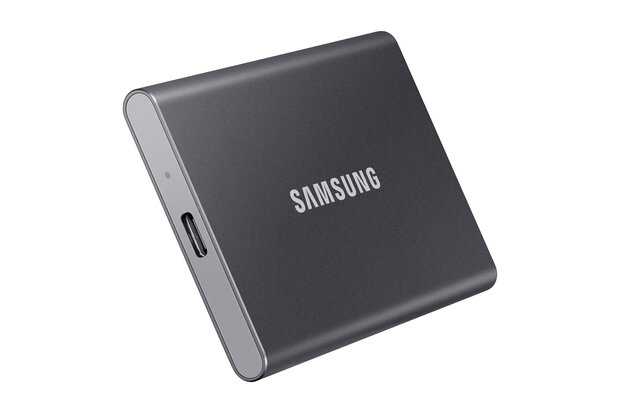 2TB Samsung T7 NVMe/Zwart/USB-C/1050/1000