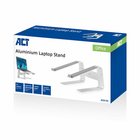 AC8130 Laptopstandaard aluminium
