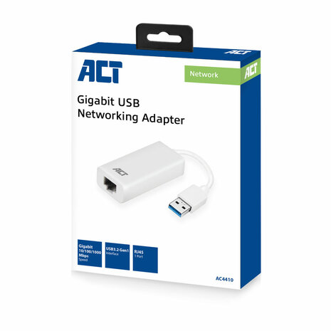 AC4410 Gigabit netwerkadapter, USB 3.2 Gen1