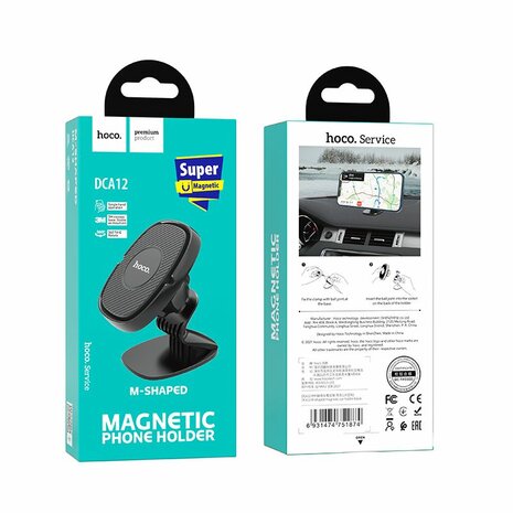 Hoco M-Shaped Magnetic Car Holder for Dashboard 360°