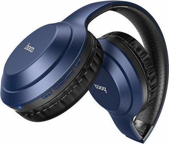 Hoco W30 Bluetooth Over-Ear Headphones - Blauw