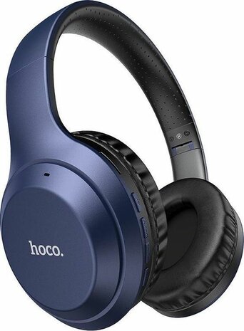 Hoco W30 Bluetooth Over-Ear Headphones - Blauw