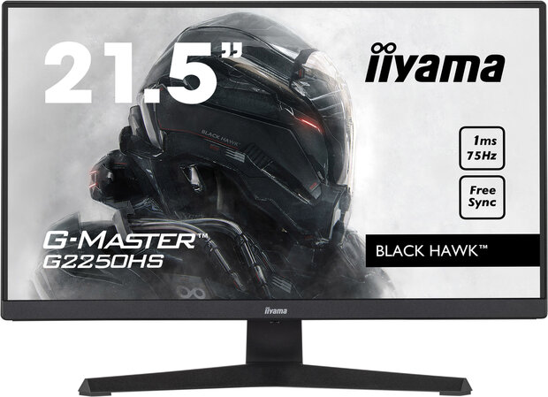 22" Iiyama G-Master G2250HS-B1 FHD/DP/HDMI/VGA/75Hz/VA