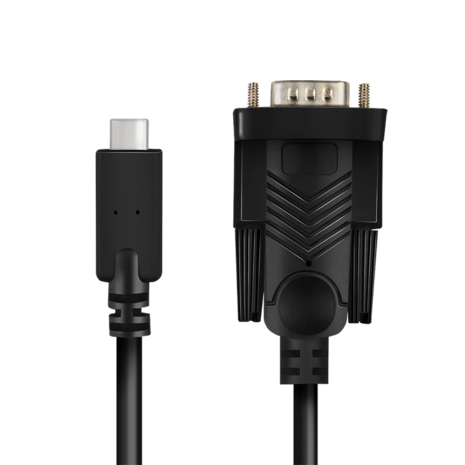 USB-C 2.0 (M) --> Serieel (M) Logilink 1,2m