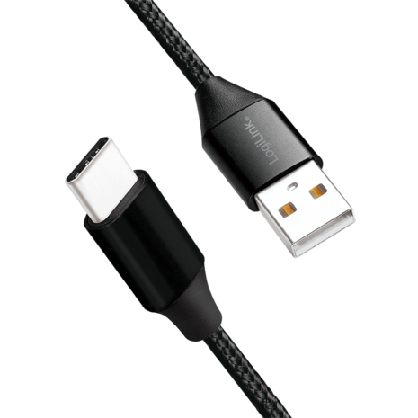 USB 2.0 C  USB-A 0.30m LogiLink Zwart