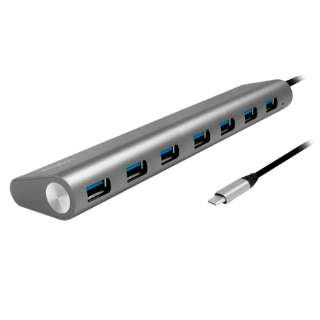 LogiLink 7 Port, USB-C --> USB-A 3.0 Passief