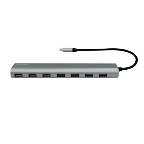 LogiLink 7 Port, USB-C --> USB-A 3.0 Passief