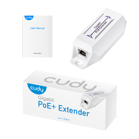 Cudy PoE+ Gigabit Extender PoE10 802.3at/af