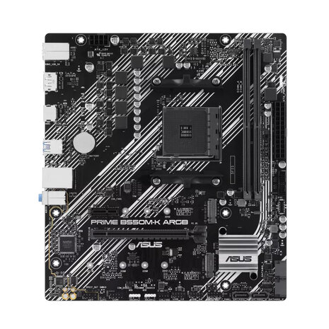 ASUS AM4 PRIME B550M-K ARGB- DDR4/2xM.2/DP/HDMI/µATX