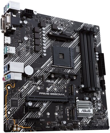 Asus AM4 PRIME B550M-K - DDR4/2xM.2/HDMI/DVI/VGA/µATX