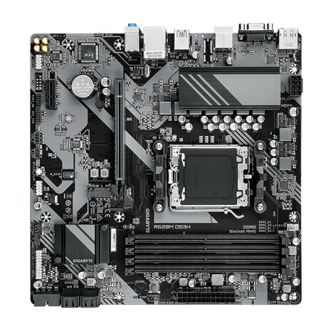 Gigabyte AM5 A620M DS3H - DDR5/M.2/DP/HDMI/VGA/µATX