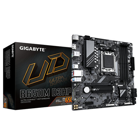 Gigabyte AM5 B650M D3HP - DDR5/2xM.2/2xDP/HDMI/µATX