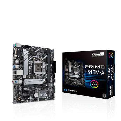 ASUS 1200 PRIME H510M-A - DDR4/M.2/DP/HDMI/VGA/µATX