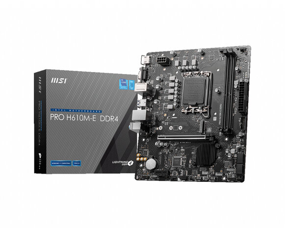 MSI 1700 PRO H610M-E DDR4 - DDR4/M.2/HDMI/VGA/µATX