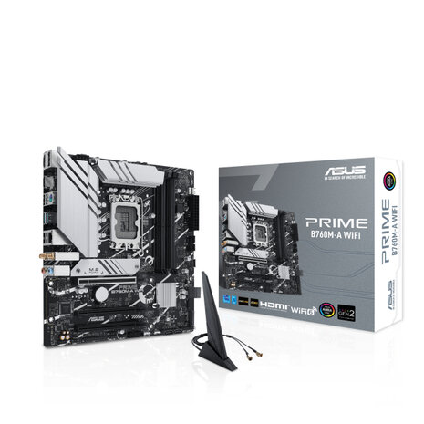 ASUS 1700 PRIME B760M-A WIFI - DDR5/2xM.2/DP/2xHDMI