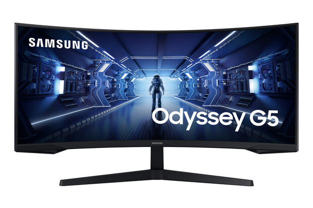 34" Samsung Odyssey G5 Curved/UWQHD/DP/HDMI/165Hz/VA