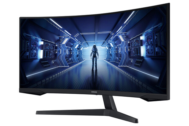 34" Samsung Odyssey G5 Curved/UWQHD/DP/HDMI/165Hz/VA