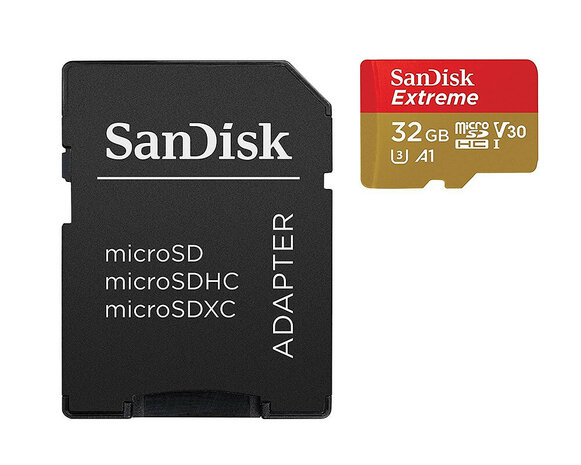 SDHC Card Micro 32GB Sandisk UHS-I Extreme MobileGaming
