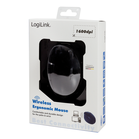 Logilink Ergonomisch Optical USB Wireless Retail