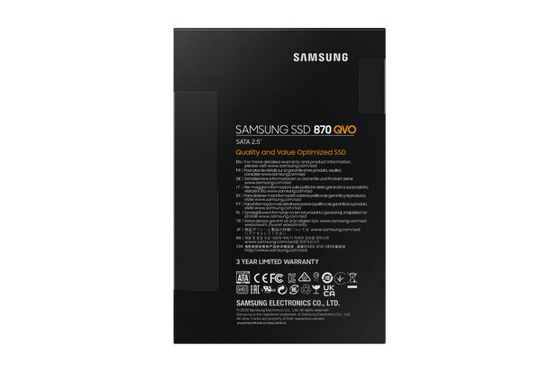 4TB 2,5" Samsung 870 QVO MLC/560/530