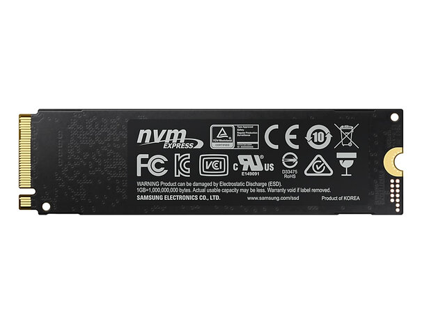 250GB M.2 PCIe NVMe Samsung 970 EVO Plus MLC/3500/2300
