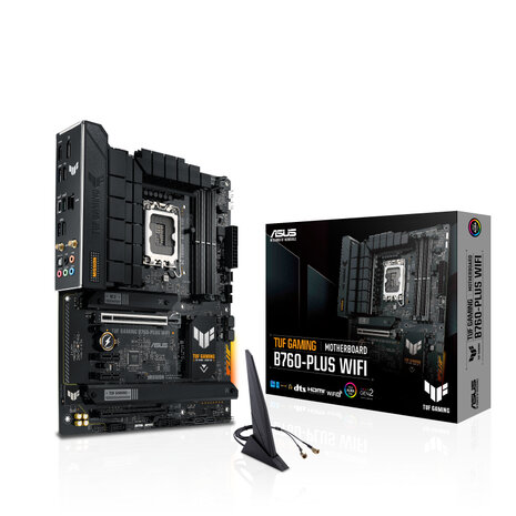 ASUS 1700 B760-PLUS WIFI TUF GAMING - DDR5/3xM.2/DP/HDMI