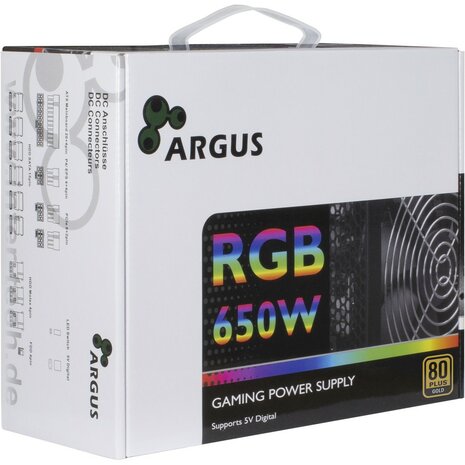Argus RGB-650CM II Gold 650W ATX