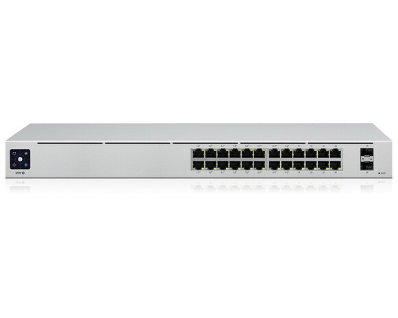 1U 19" 24xRJ45 1G,92W PoE+,managed - Ubiquiti