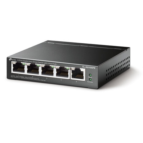 5xRJ45 1G,unmanaged,65W PoE+ - TP-Link