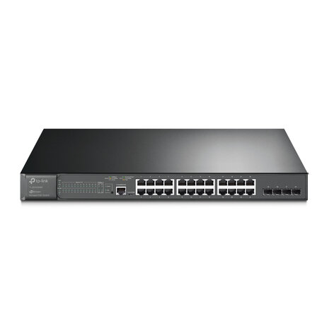 1U 19" 24xRJ45 1G,4xSFP,PoE+,managed - TP-Link