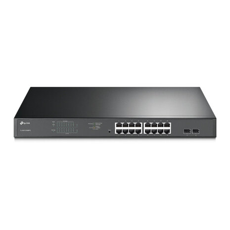 1U 19" 16xRJ45 1G,192W PoE+,managed - TP-Link