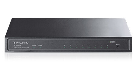 TP-Link 8Port Omada 8x1Gb - Managed