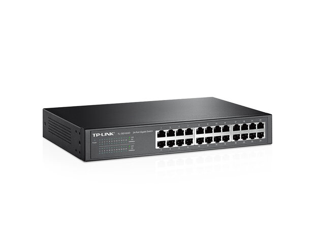 1U 13" 24xRJ45 1G,unmanaged - TP-Link