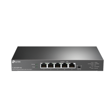 5xRJ45 2.5G,unmanaged,60W 4xPoE++ - TP-Link