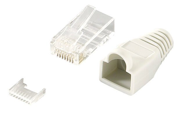 Patchst.RJ45 Cat6 Unshielded 100st LogiLink Trek Gr