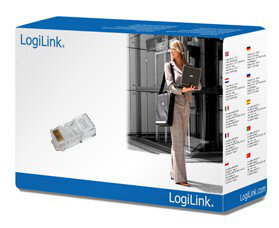 Patchstekker RJ45 8-polig Unshielded 100st. LogiLink