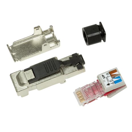 Patchstekker RJ45 Cat6A Shielded 1st. LogiLink