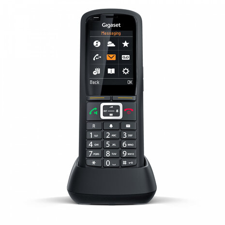 Gigaset R700H Pro Bluetooth/DECT-Handset Zwart