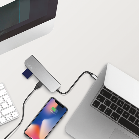 Docking Station Logilink USB-C, 60W, 4K