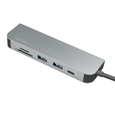 Docking Station Logilink USB-C, 60W, 4K