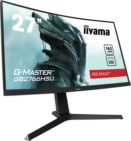 27" Iiyama G-Master GB2766HSU-B1 Curved/FHD/DP/165Hz/VA