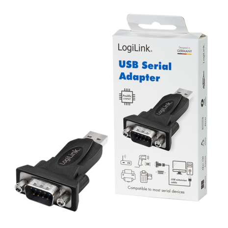Adapter USB --> Serieel LogiLink