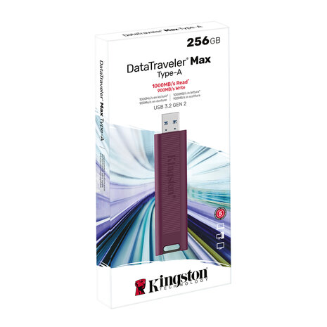 USB 3.2 FD 256GB Kingston DataTraveler Max Type A Gen 2