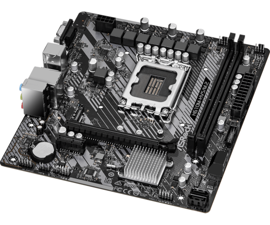 ASRock 1700 H610M-HVS/M.2 R2.0 - DDR4/M.2/HDMI/VGA/µATX