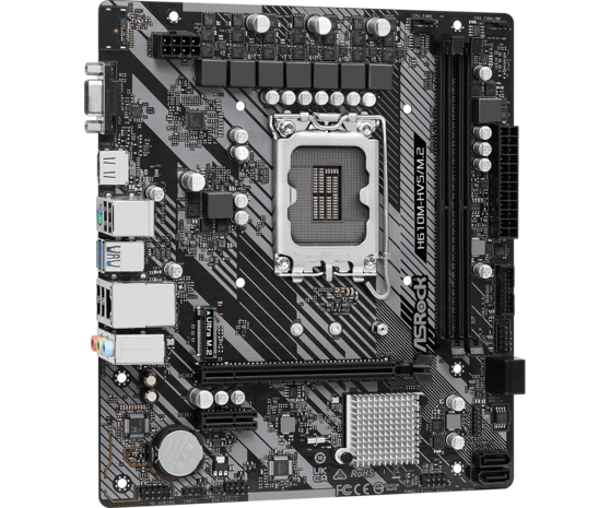 ASRock 1700 H610M-HVS/M.2 R2.0 - DDR4/M.2/HDMI/VGA/µATX