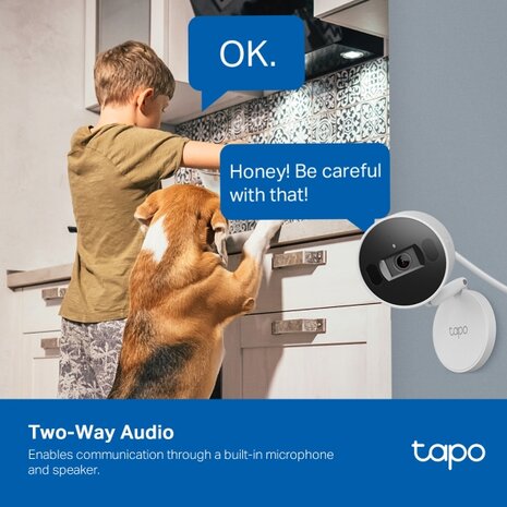 TP-Link Tapo C125 WiFi/2K/2-Way Audio/IR