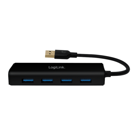 LogiLink 4 Port, USB-A 3.0 passief